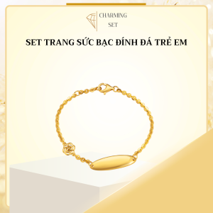 Lắc tay vàng khắc tên cho trẻ em - CSGold9028